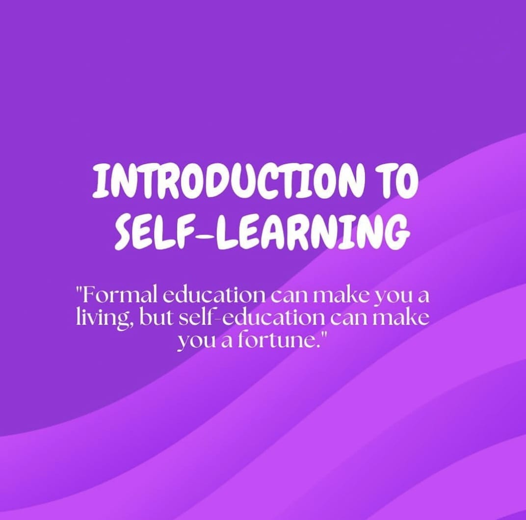 Introduction to Self Learning